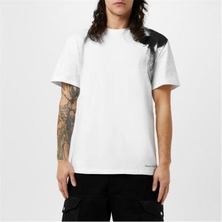 ALEXANDER MCQUEEN Alex Dragonfly T Sn42 Men White / Black  for sale