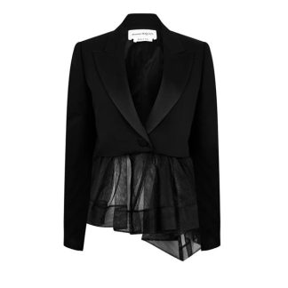 ALEXANDER MCQUEEN Alex Jacket Ld33 Women Black  for sale