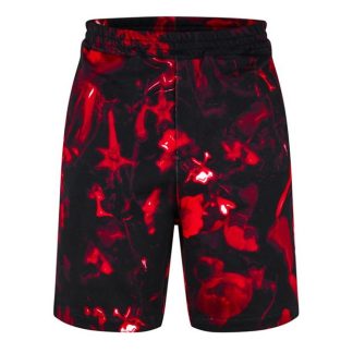 ALEXANDER MCQUEEN Alex Jogger Shorts Sn44 Men Red Floral  for sale