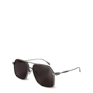 ALEXANDER MCQUEEN Alex S AM0372S-001 Sn00 Unisex Silver/Grey  for sale