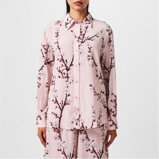 ALEXANDER MCQUEEN Alex Shirt Ld43 Women Cherry Blossom  for sale