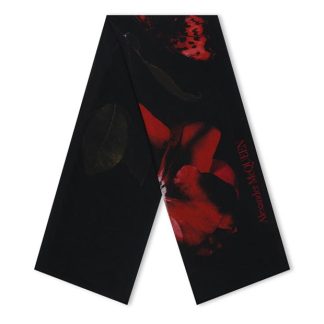 ALEXANDER MCQUEEN Alex Sl Shadow Rose Ld43 Women Blk/Red  for sale