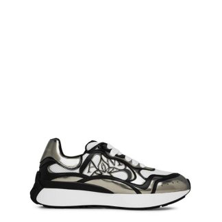 ALEXANDER MCQUEEN Alex Sprint Runner Sn34 Men White/Sil 8839  for sale