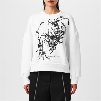 ALEXANDER MCQUEEN Alex Sweater Ld43 Women White  for sale