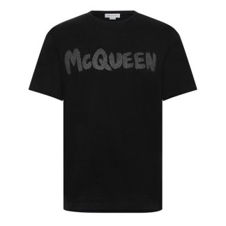 ALEXANDER MCQUEEN Alex T-Shirt Sn44 Men Black  for sale