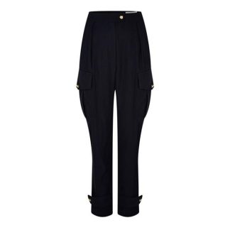 ALEXANDER MCQUEEN Alex Trousers Ld41 Women Navy  for sale