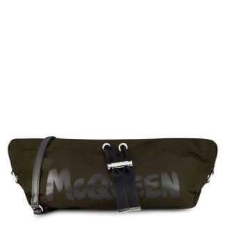 ALEXANDER MCQUEEN Alexander Mcqueen Graffiti Mini Bundle Women Khaki/Blk 3250  for sale