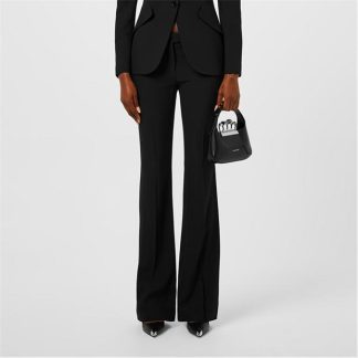 ALEXANDER MCQUEEN Bootcut Trousers Women Black 1000  for sale