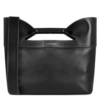 ALEXANDER MCQUEEN Bow Small Grab Bag Women Black 1000  for sale