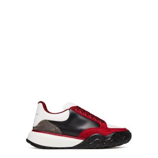 ALEXANDER MCQUEEN Court Trainers Men Chunky Trainers Wht/Red 8829 for sale