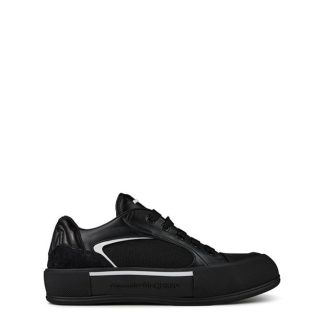 ALEXANDER MCQUEEN Deck Sneakers Men Chunky Trainers Black/White for sale