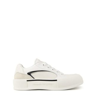 ALEXANDER MCQUEEN Deck Sneakers Men Chunky Trainers White/Black for sale