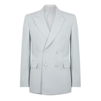 ALEXANDER MCQUEEN Double Breasted Blazer Men Opal 4920  for sale