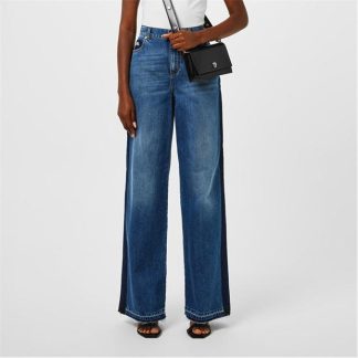 ALEXANDER MCQUEEN Flared Jeans Women Worn Wash  for sale