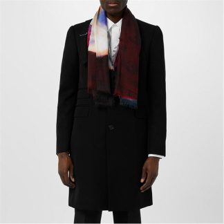 ALEXANDER MCQUEEN Harness Wool Coat Men Black  for sale