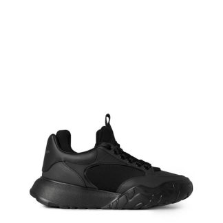 ALEXANDER MCQUEEN Hybrid Court Sneakers Men Chunky Trainers Blk/Blk 1558 for sale