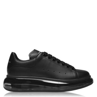 ALEXANDER MCQUEEN Oversized Clear Sneaker Women Chunky Trainers Black / Black for sale