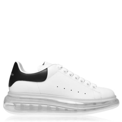 ALEXANDER MCQUEEN Oversized Clear Sneaker Women Chunky Trainers White / Black for sale