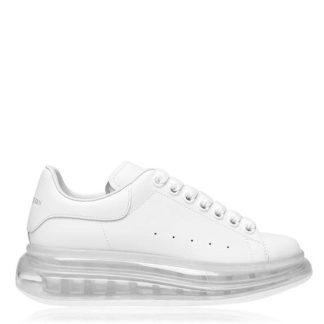 ALEXANDER MCQUEEN Oversized Clear Sneaker Women Chunky Trainers White / White for sale