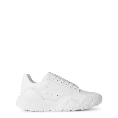 ALEXANDER MCQUEEN Oversized Court Trainers Women Chunky Trainers White for sale