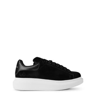 ALEXANDER MCQUEEN Oversized Sneakers Women Chunky Trainers Black / Velvet for sale