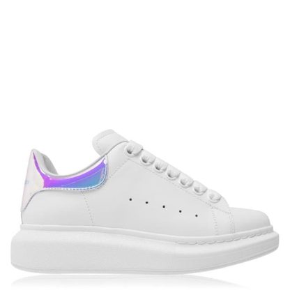 ALEXANDER MCQUEEN Oversized Sneakers Women Chunky Trainers White / Irridescent for sale