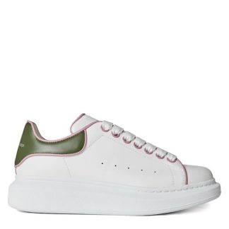 ALEXANDER MCQUEEN Oversized Sneakers Women Chunky Trainers Wht/Grn/Pn 8873 for sale