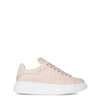 ALEXANDER MCQUEEN Oversized Sneakers Women Chunky Trainers Whte Blush 6856 for sale