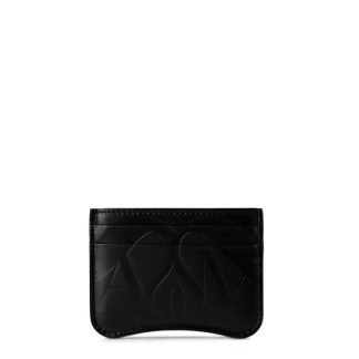 ALEXANDER MCQUEEN Seal Card Holder Women Black  for sale