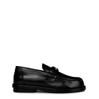 ALEXANDER MCQUEEN Seal Loafers Men Loafers Black/Gunmetal for sale