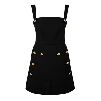 ALEXANDER MCQUEEN Slip Day Dress Women Black  for sale