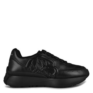 ALEXANDER MCQUEEN Sprint Runners Women Runners Blk/Blk 1000 for sale