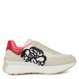 ALEXANDER MCQUEEN Sprint Runners Women Runners Wht Multi 9894 for sale