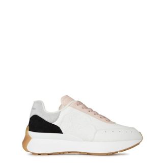 ALEXANDER MCQUEEN Sprint Runners Women Runners Whte Blush 8817 for sale