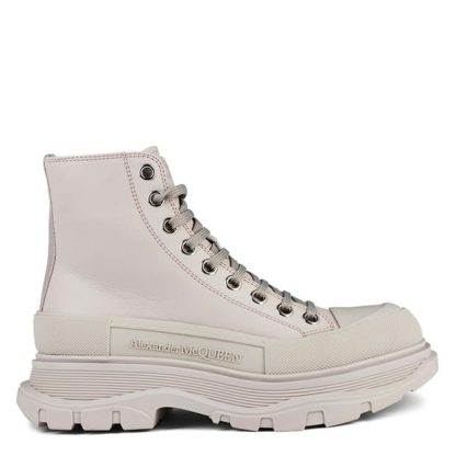 ALEXANDER MCQUEEN Tread Slick Boots Women High Tops Lunar 1626 for sale