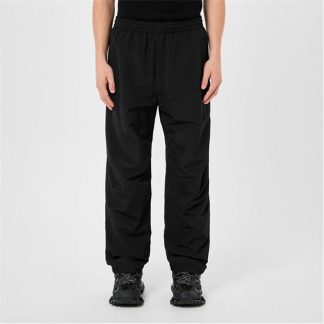 BALENCIAGA 3b Logo Track Pants Men Black 1000  for sale