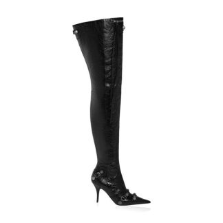 BALENCIAGA Arena Cagole Boot Women Black 1081  for sale