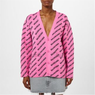 BALENCIAGA Bal AO Cardi Ld42 Women Pink/Black  for sale