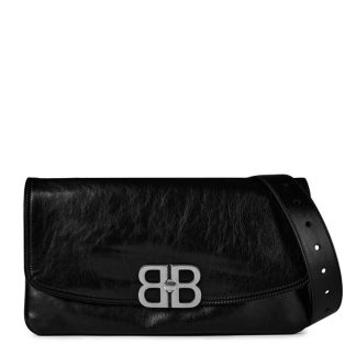 BALENCIAGA Bal BB Soft Flp M Ld42 Women Black  for sale