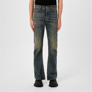 BALENCIAGA Bal Bootcut Jean Sn34 Men Bootcut Jeans Blue for sale