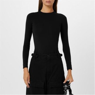 BALENCIAGA Bal Fit Top Ld33 Women Black 1000  for sale