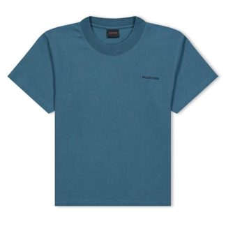 BALENCIAGA Bal Logo T-Shirt Jn34 Kids Green 4005  for sale