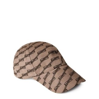 BALENCIAGA Bal Mono Bbll Cap Sn33 Men Beige/Brwn  for sale