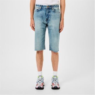 BALENCIAGA Bal Slim Den Short Sn34 Men Eco Blue  for sale