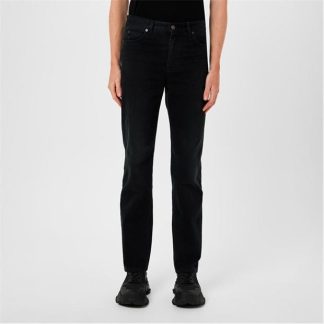 BALENCIAGA Bal Slim Jean Sn34 Men Bleach Black  for sale