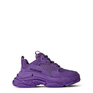 BALENCIAGA Bal Triple S Trnr Ch99 Kids Chunky Trainers Purp/Blk for sale