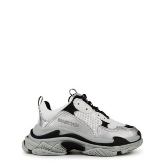 BALENCIAGA Bal Triple S Trnr Ch99 Kids Met Grey  for sale