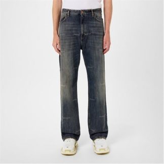 BALENCIAGA Bootcut Trousers Men Blue  for sale