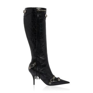 BALENCIAGA Cagole Heeled Boots Women Black 1081  for sale