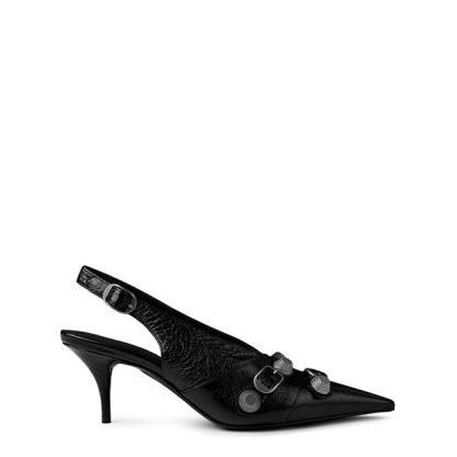 BALENCIAGA Cagole Slingbacks Women Black/Nikel  for sale